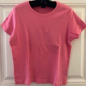 Ralph Lauren Short Slve T-Shirt/Salmon/100% Cotton/XL/Pre-Owned/ON SALE $12!